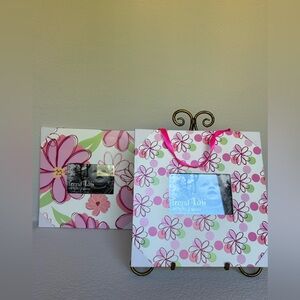 2-Trend 4x6 Lab Floral hanging Photo Frames